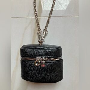 Ferragamo Style Wristlet Wallet Coin Purse Makeup Bag Earphone Pouch Card Holder